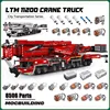 MOC Liebherr LTM 11200 크레인 빌딩 블록 세트 큰 엔지니어링 모터 트럭 컬렉션 크리 에이 티브 기술 벽돌 장난감 선물 1
