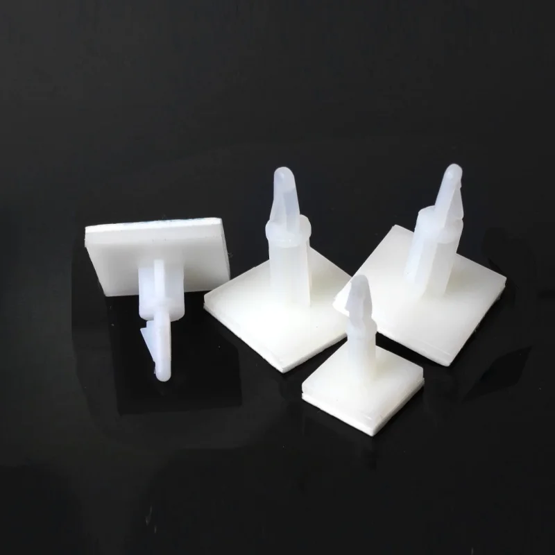 5~16mm Nylon Plastic Standoff Spacer Bolt Stick Insert Lock Clip on Snap in Fixed Standoff Spacer For 3mm Hole