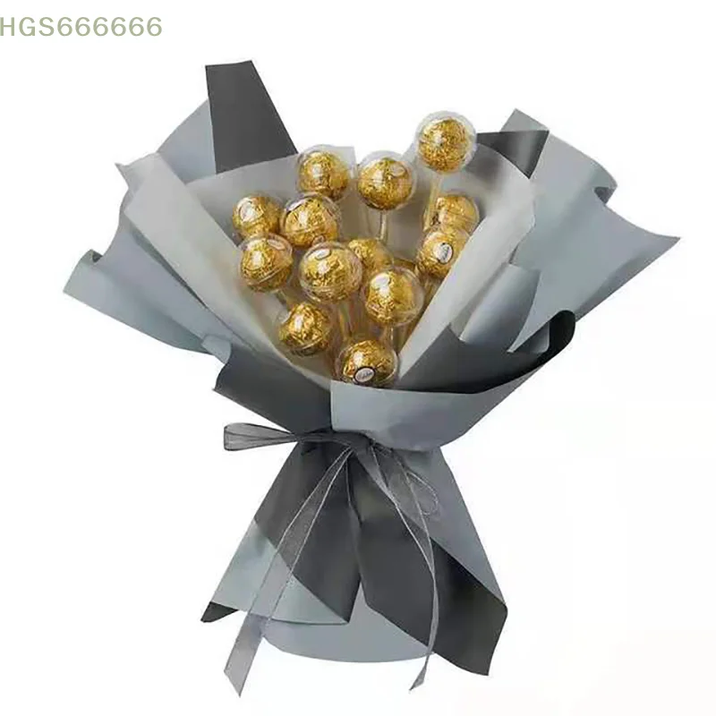 

50Pcs Clear Chocolate Box Truffle Liner Flower Candy Box Bouquet Chocolate Ball