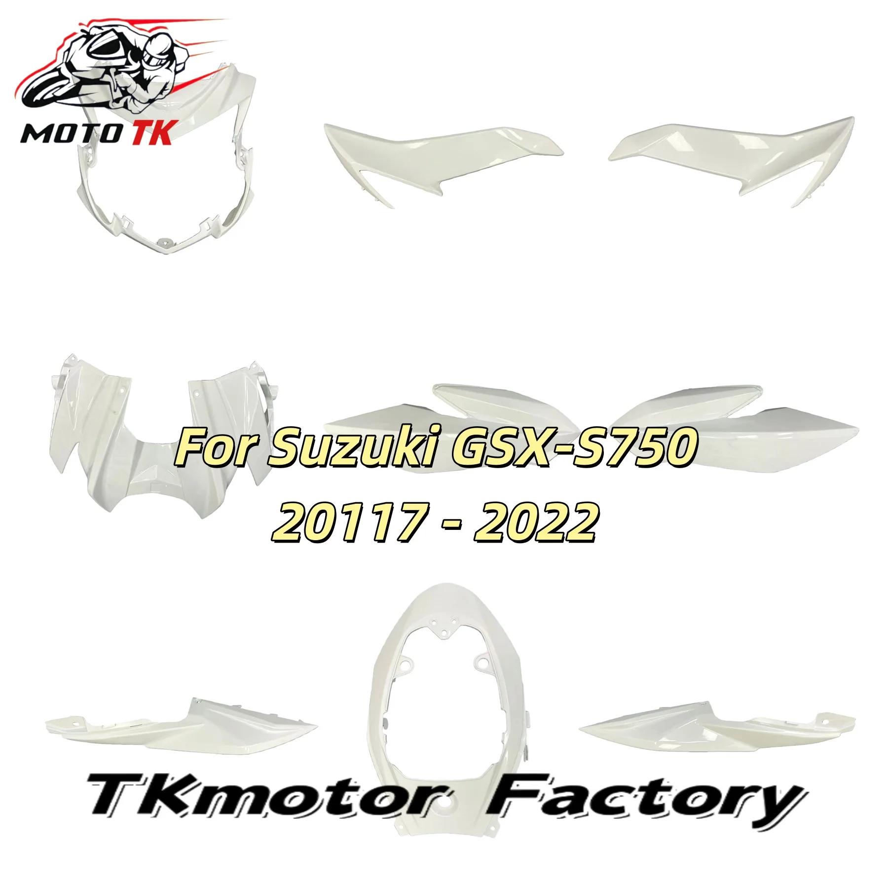 2017 - 2022 GSX-S750 New ABS Motorcycle Fairing Kit Fit For Suzuki GSXS 750 17 18 19 20 21 22 Injection Molded Fairings