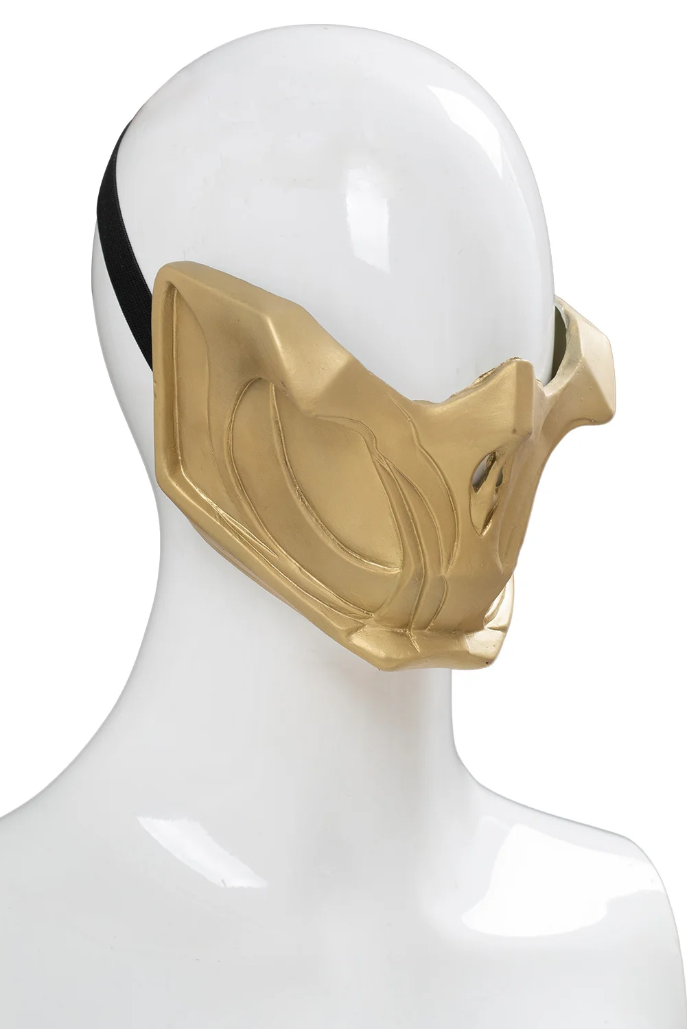 Mortal cos Kombat 11คอสเพลย์หน้ากากยางถุงมือแมงป่องคอสเพลย์เครื่องประดับชุดปาร์ตี้ฮาโลวีน