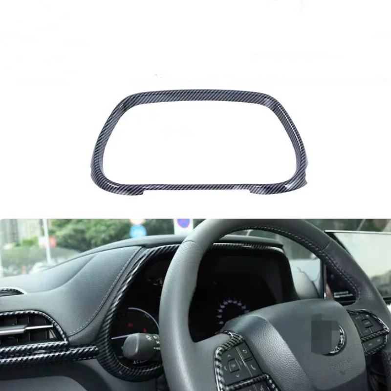 LHD Dashboard Display Speedometer Gauge Cover Trim Car Dashboard Frame For Toyota Sienna XL40 2021-2024 Interior Accessories