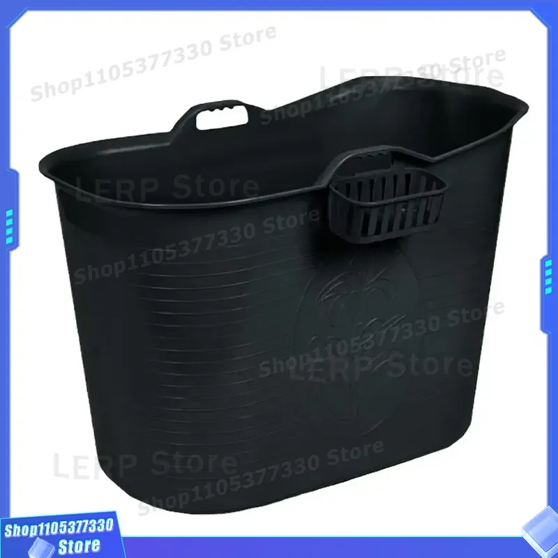 Portable Adult Bathtub Luxury Plastic Foldable Tub Eco Friendly Design for Home Bathroom Travel Use Compact Space Saving