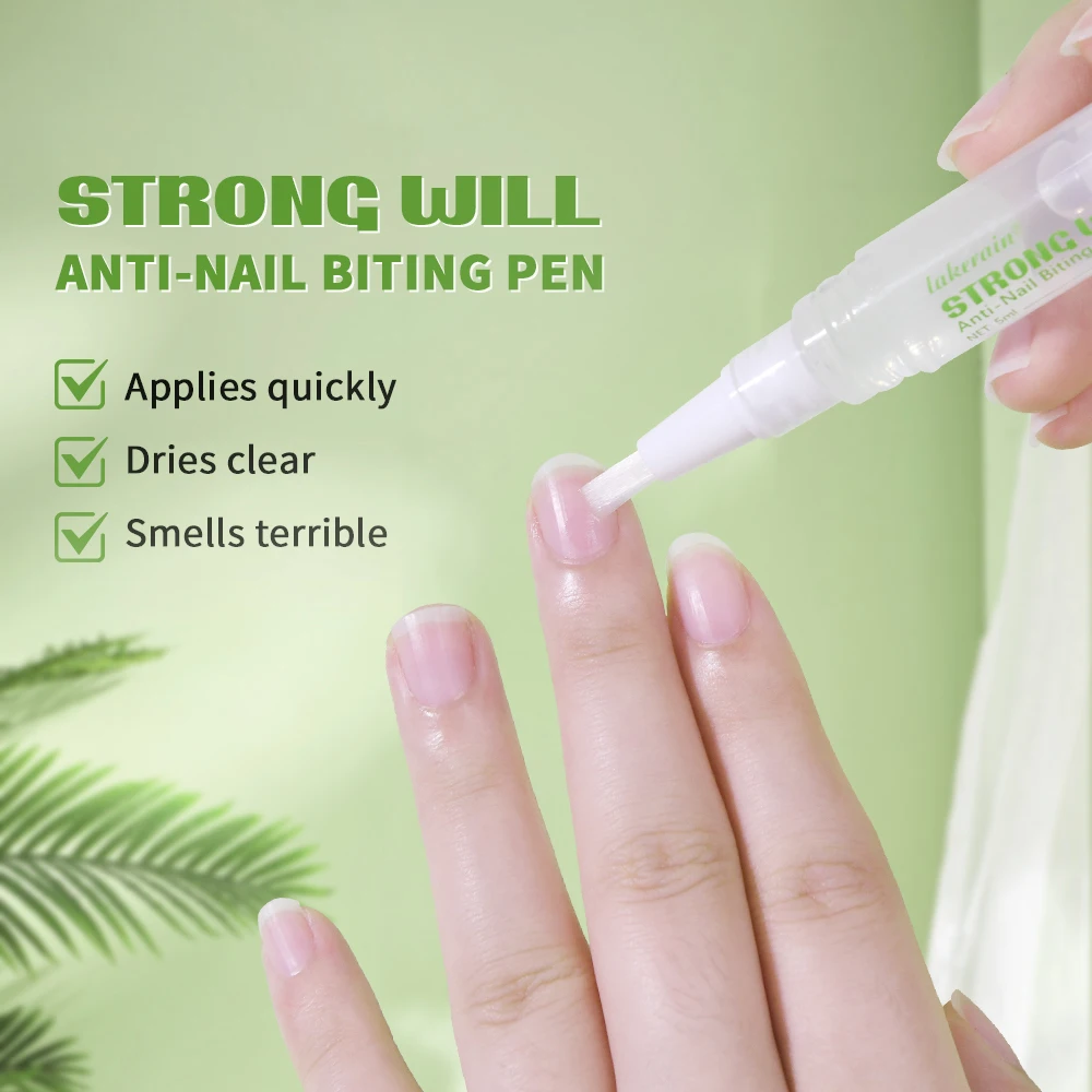 قلم أظافر مضاد للعض من Lakerain، قلم حماية أظافر للأطفال البالغين، قلم أظافر مرير، قلم إصبع للإقلاع عن تناول الطعام #2