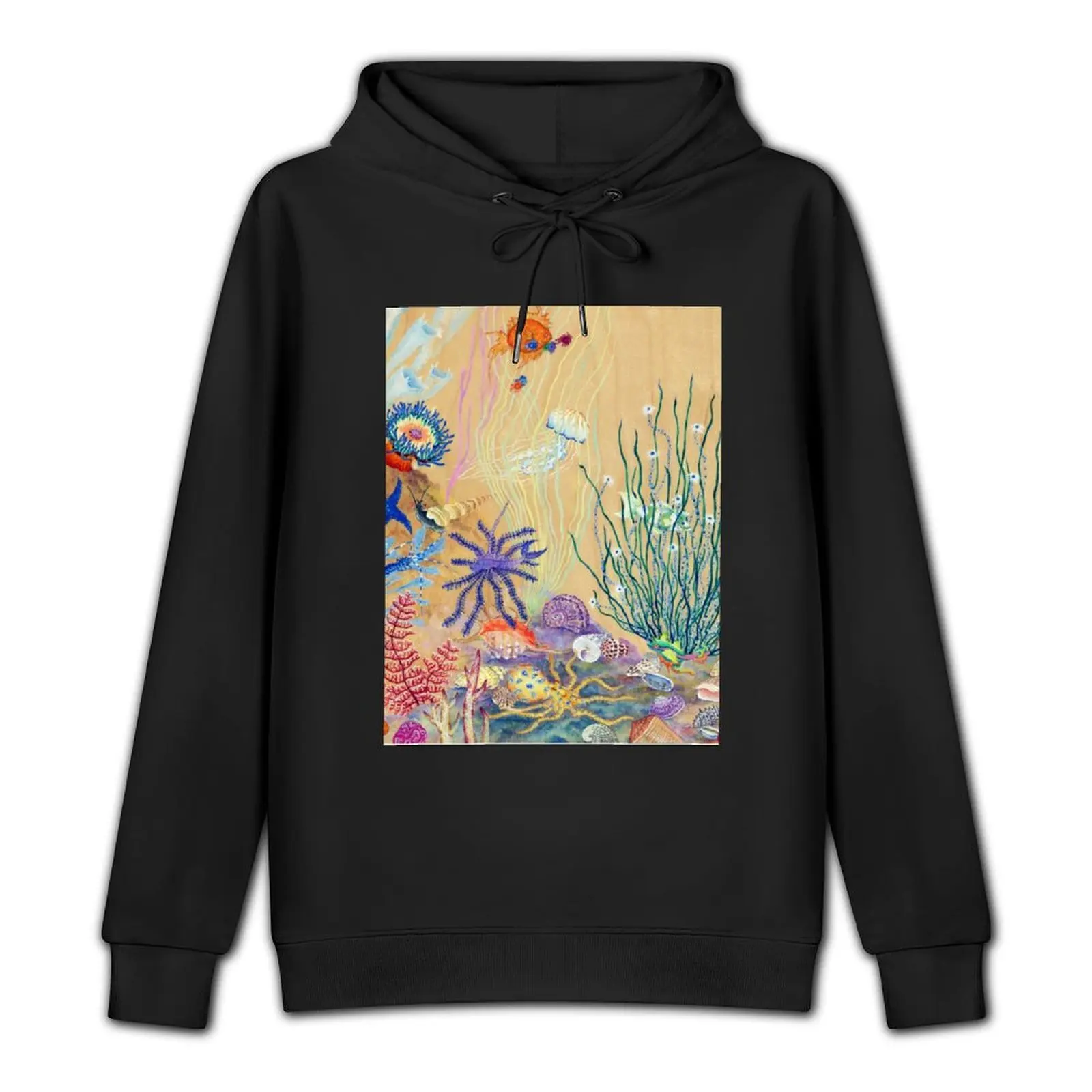 Octopia - octopus' colorful garden part 2 Pullover Hoodie men wear fashion men hoodies for men high quality