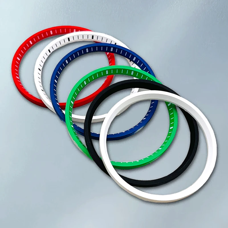 

NH36 NH35 Plastic Watch Chapter Rings 31.4mm Fits 6105 6309 Turtle Captain Willard Samurai King Series Watch Repair Parts