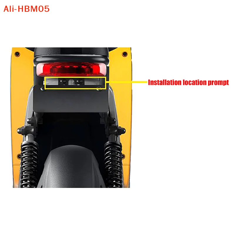 (HB05)Motorcycle Turn Light Bracket For 009 Electric Vehicle With Turn Light Bracket Motorcycles Equipment Accessories Brackets
