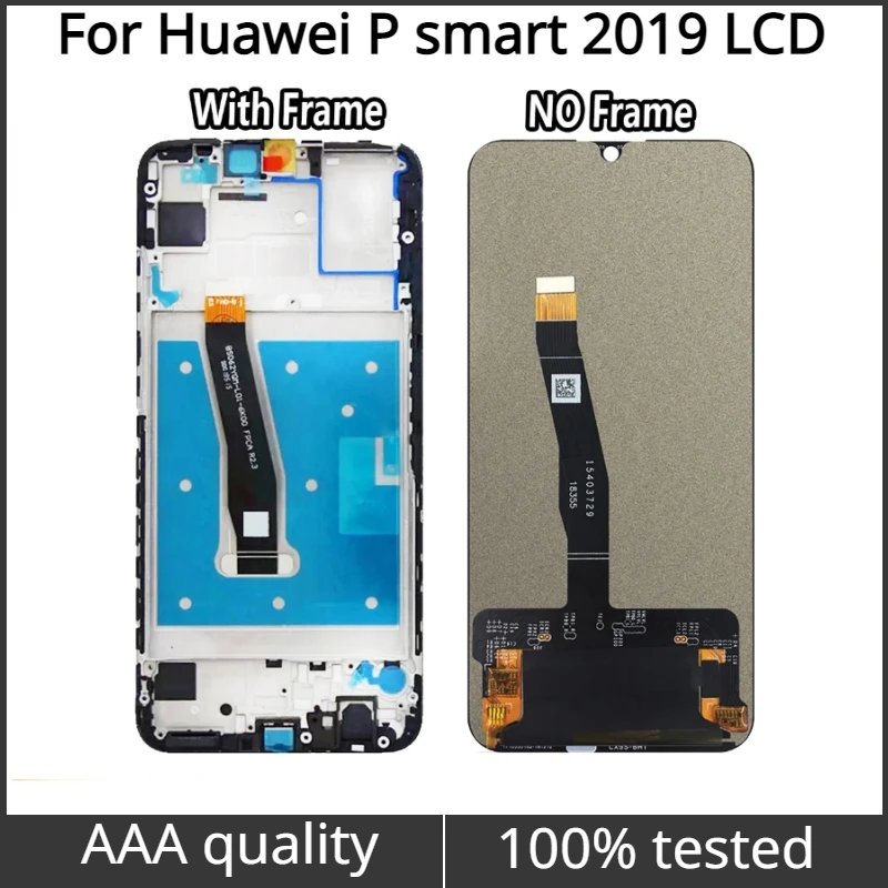 

6.21" For Huawei P Smart 2019 LCD Display Touch Screen Digitizer Assembly For Huawei P Smart 2019 POT-LX1 LX3 Screen