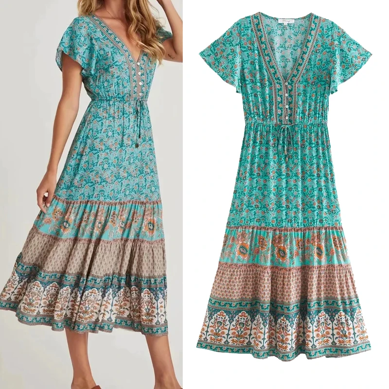 Ethnic Wear Model Fashion - WMDR Wind June レディース ファッション エスニック