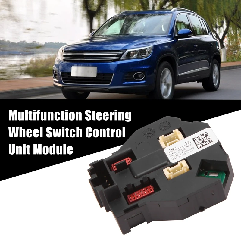 

5K0959542B Car Multifunction Steering Wheel Switch Control Unit Module For-VW Jetta Golf 6 Tiguan Scirocco Seat Ibiza