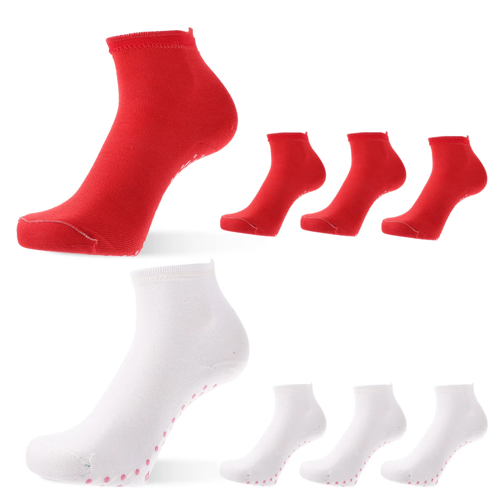 

4Pairs Heated Socks Anti Slip Cotton Self Heating Socks for Yoga Pilates Daily Use Men Women Women Accessory Men Accessory