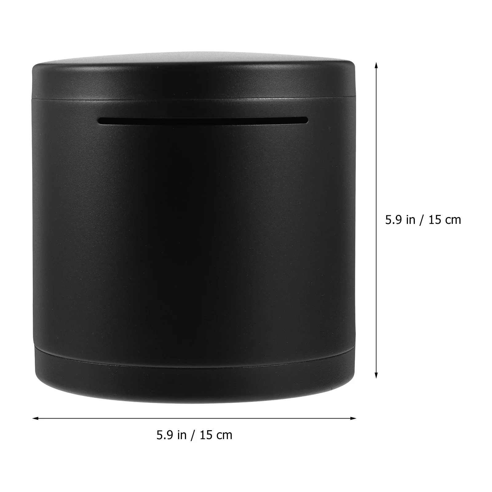 

Round Stainless Steel Piggy Bank Money Saving Box for Adults Home Office Decoration Gift Stainless Steel Piggy Bank