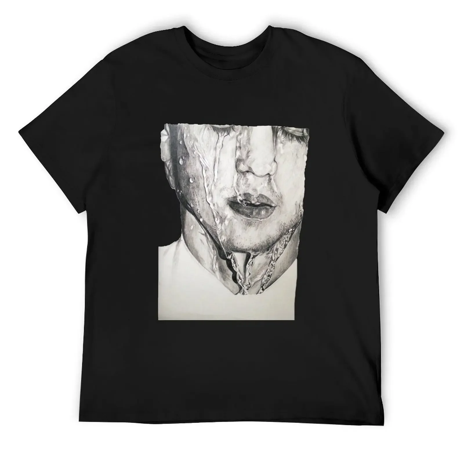 Wentworth Miller/Michael Scofield Drawing T-Shirt man t shirt plain mens t shirts pack