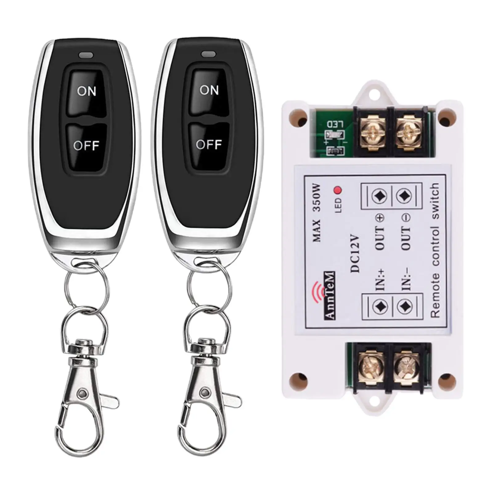 Remote Switch Receiving Controller Long Distance High Remote Switch for Household Appliances Lights Ceiling