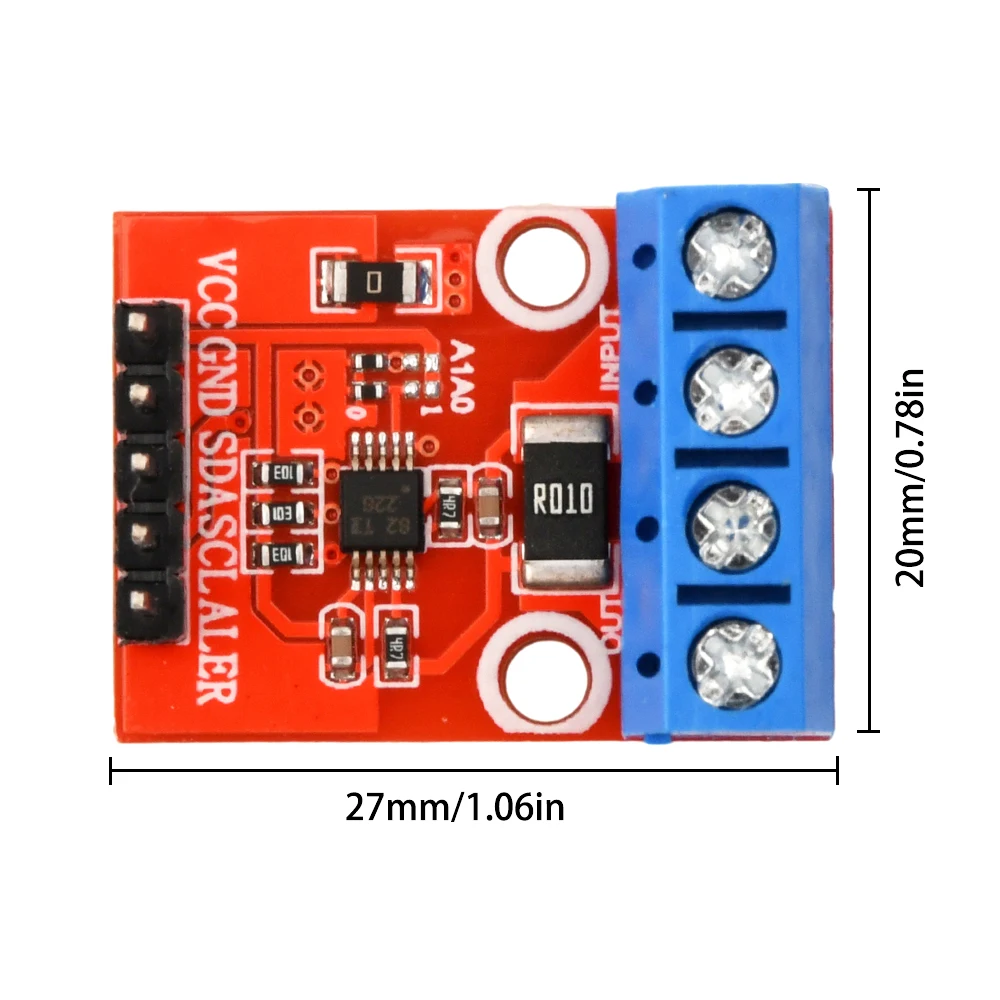 INA226 Voltage Current Monitor IIC 12C Interface 0-36V 20A Power Tester Monitoring Sensor Module