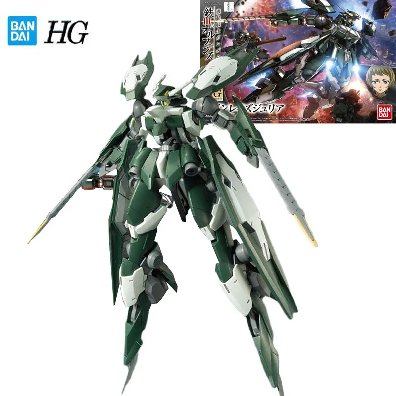 

Bandai Original GUNDAM HG IBO Series Model Garage Kit 1/144 Anime Figure Gundam Leicester Julia Boy Action Assembly Toy