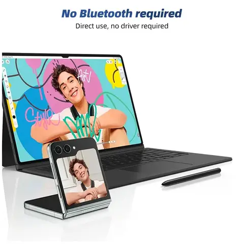 Surfplatta Penna Stylus Touch Penna S Pen för Samsung Galaxy Surfplatta Tab S8 S9 S9FE S7 FE S6 Lite S7+ S8+ Touchpenna Utan Bluetooth 6 best sales Samsung Penna - №2