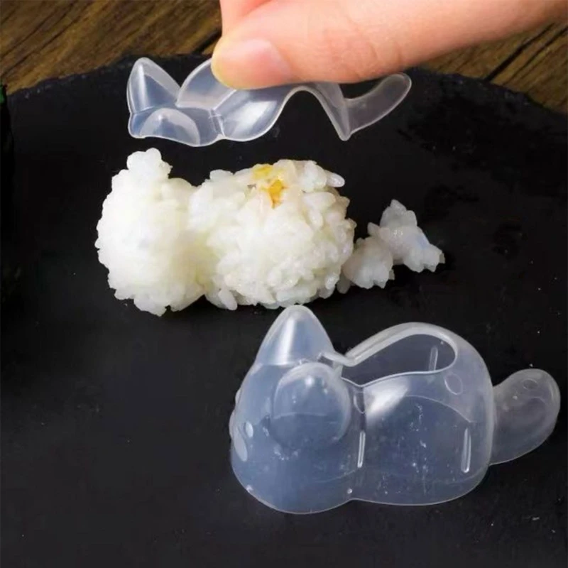 Meals Molds Kitchen Cooking Tool Polypropylene Texture Sushi Molds Rice Maker Sushi Making Tool for Making Sushi