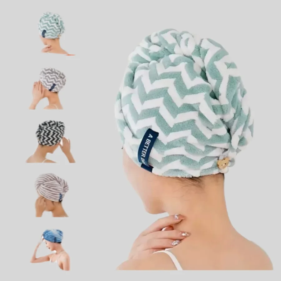 Rapid Dry Towel for Hair Microfiber Towels Anti Frizz Dry Hair Towel Quick Dry Hair Dry Towels for Girls Beach Hair Dry Towels