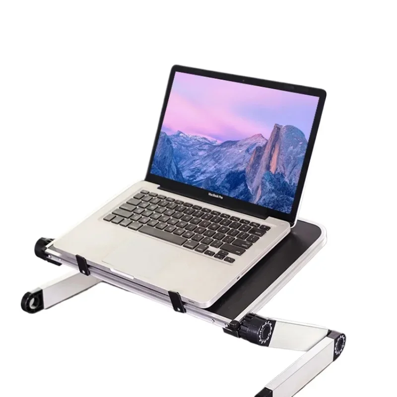 Adjustable Folding Laptop Desk Portable for Bed Table Notebook Cooler Fan Stand Computer Table Lap Office Desk