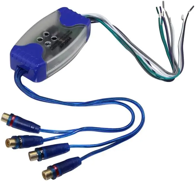 Four Channel Ground Loop Isolator Audio Curciut Noise Filter 4 RCA AP3044