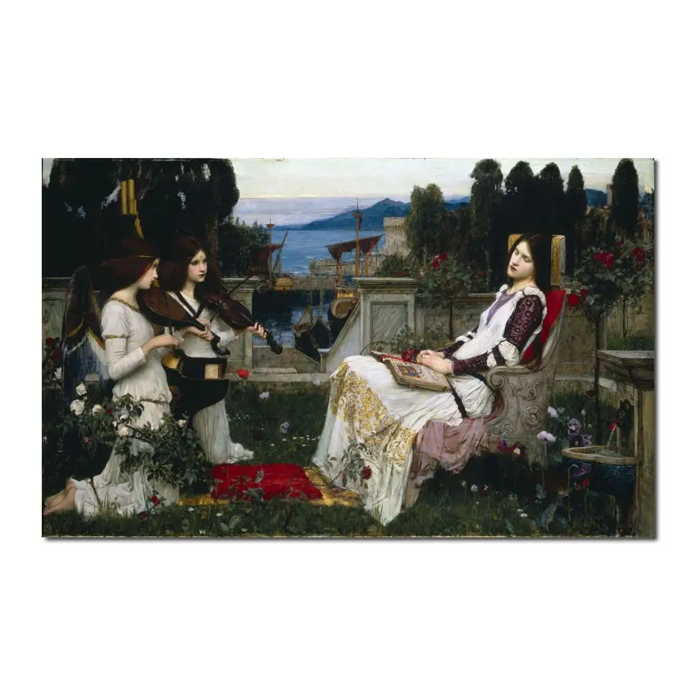 Saint Cecilia John William Waterhouse painting for sale Hand painted High quality