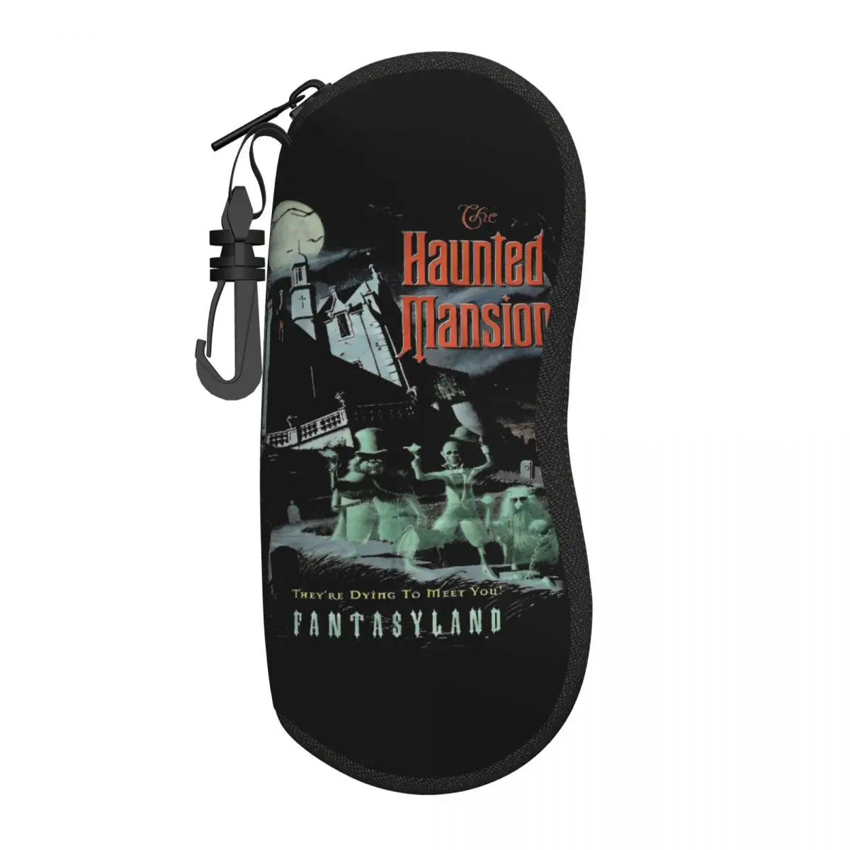 

Haunted Mansion Fantasyland 1969 Glasses Case Anti-Fall Hitchhiking Ghosts Sunglasses Box Protector Glasses Box
