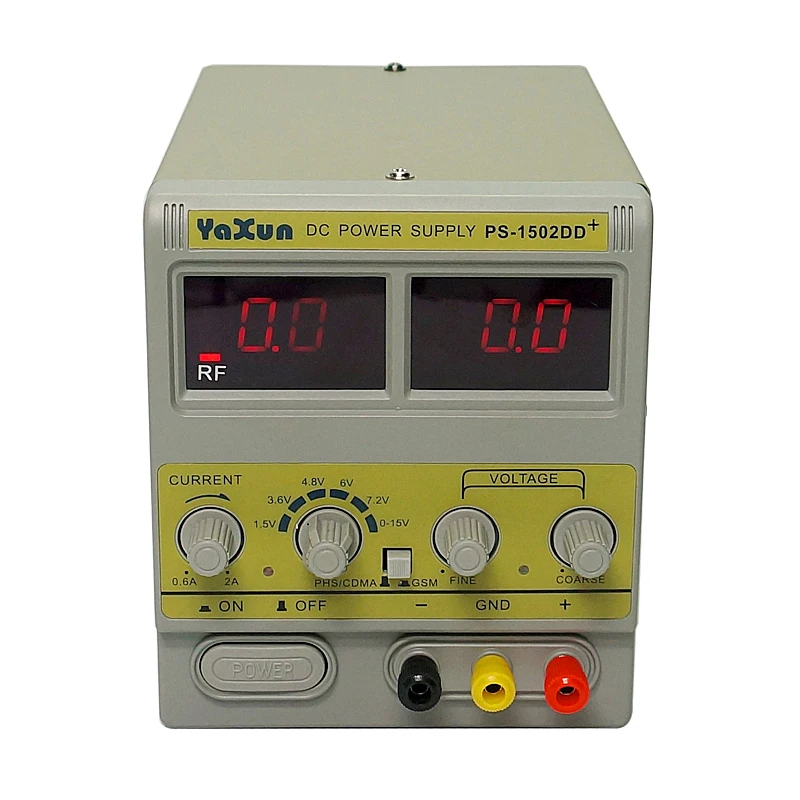 

Power Supply for YAXUN 1502DD+ for Mobile Phone15V 2A Adjustable Regulated DC Power Supply with LED Display