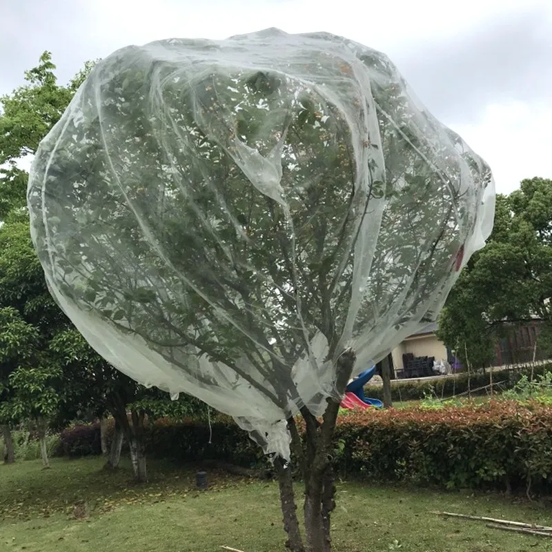 Thicken 60 Mesh Fruit Tree Bonsai Flower Plants Protection Garden Cover Net Cage Nylon Anti Bird Netting Insect Control Net