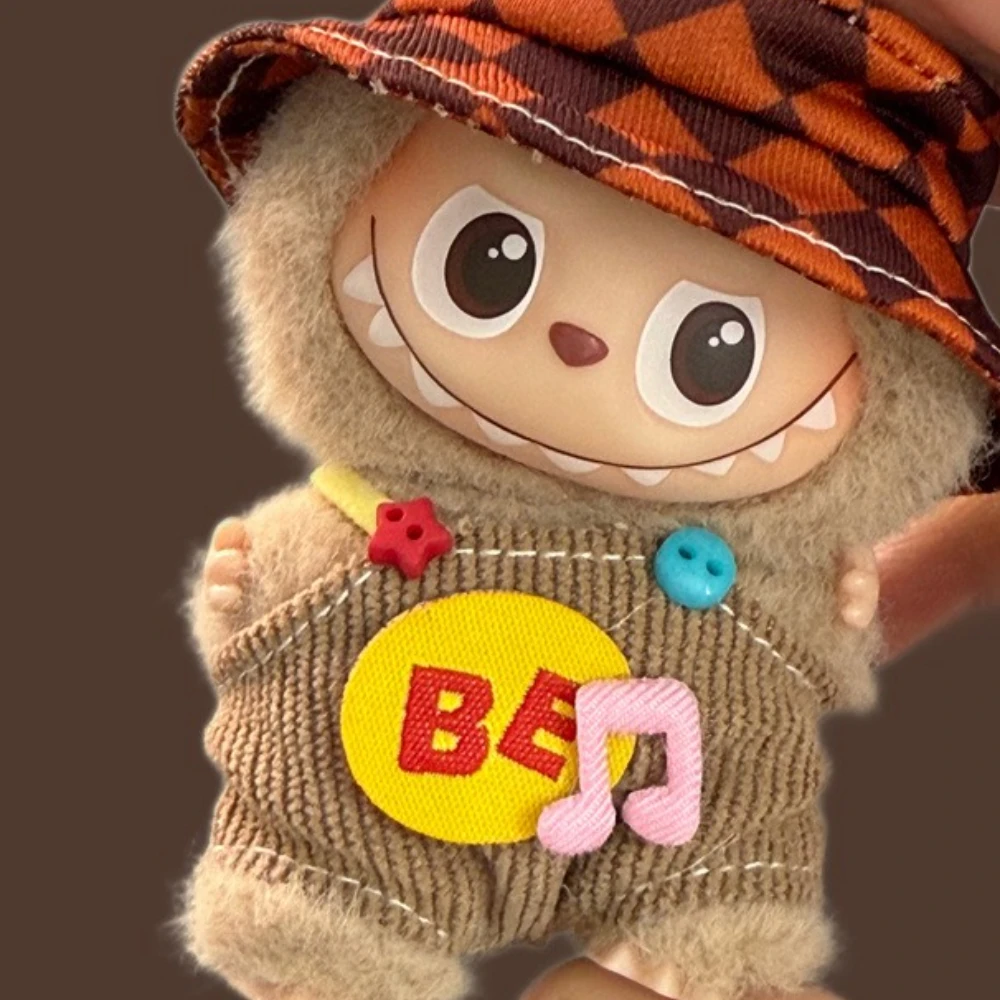 الملابس فقط مناسبة للإصدار الصغير من الجيل الرابع من Labubu 4 إصدار صغير من ملابس الجيل الرابع من Labubu