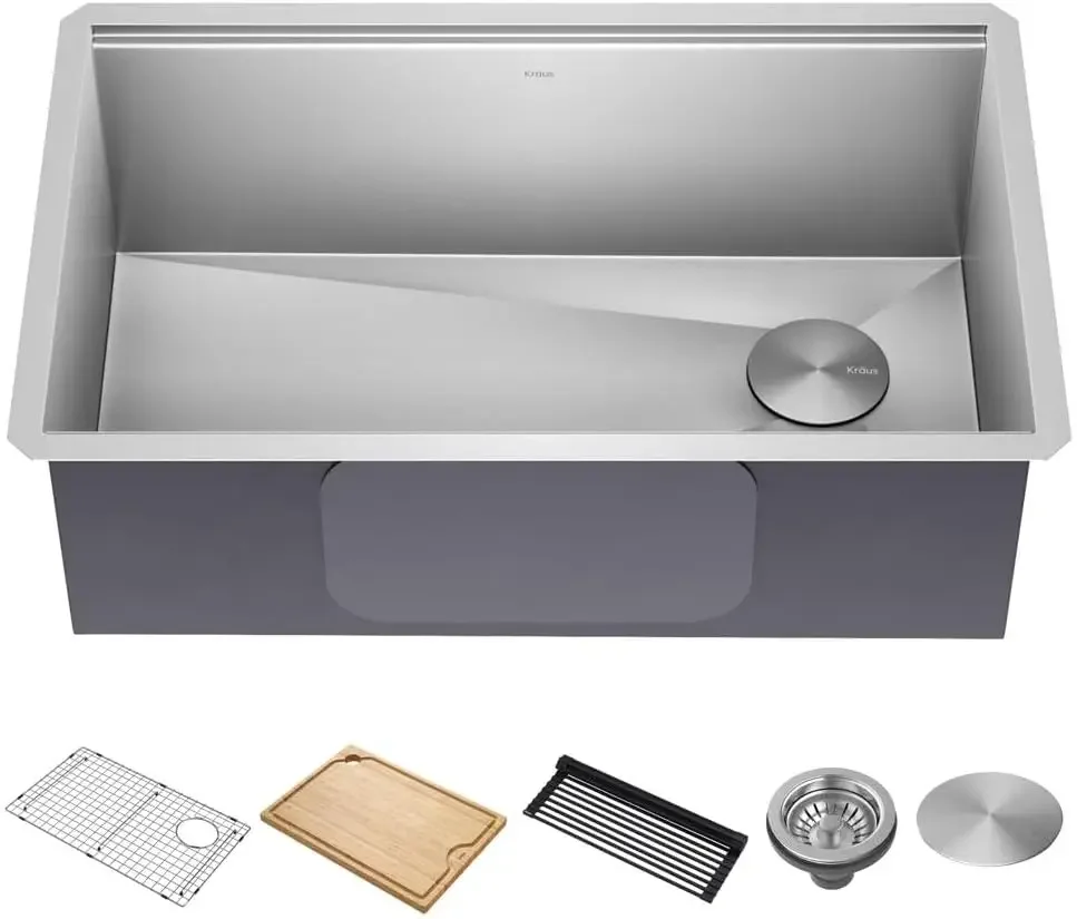 

KWU110-30 Kore Kitchen Single Bowl, 30 Inch, 30"- Workstation Sink