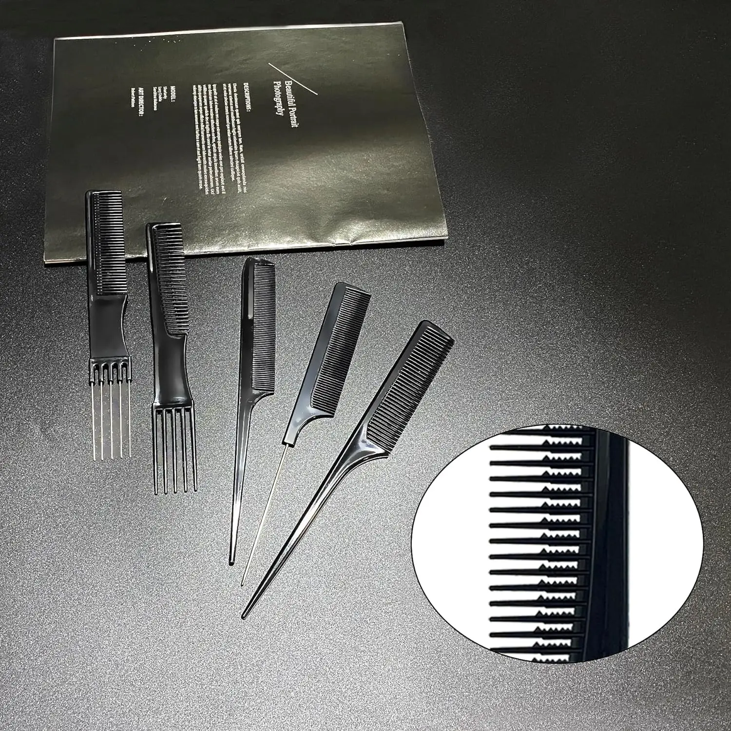 10-Pieces Hairdressing Comb Set