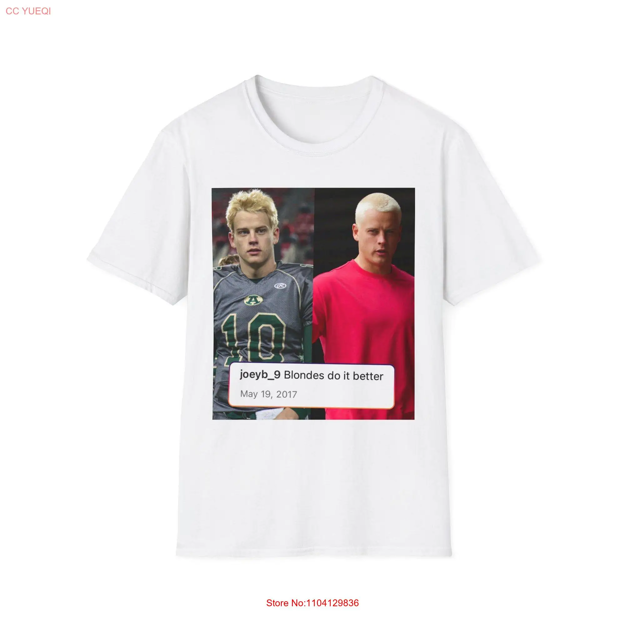 Joey B Joe Burrow Blondes Do It Better T Shirt long or short sleeves