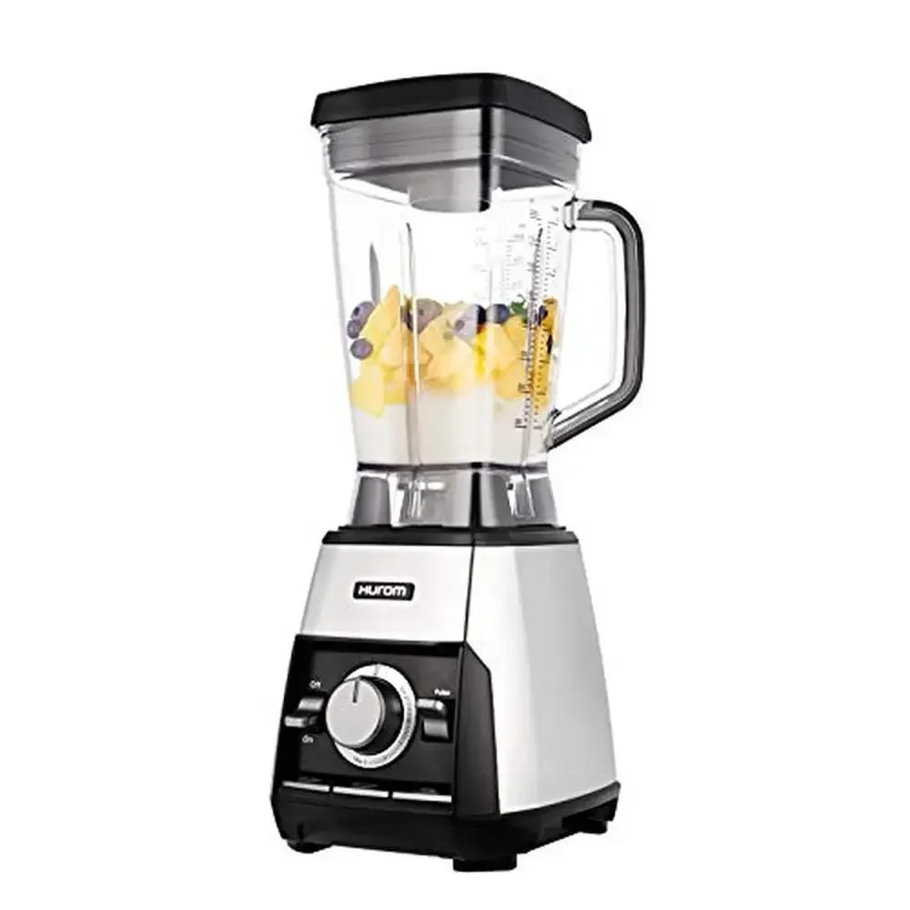 High Power Hexa-Blade Blender 1600W Motor 2L BPA-Free Tritan Stainless Steel Shell Safety Features