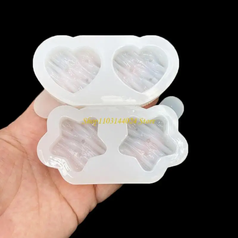 N5KE Resin Crafting Silicone Molds for DIY Project Work, Focused Components That Support a Hands-On Resin Activity From Start to