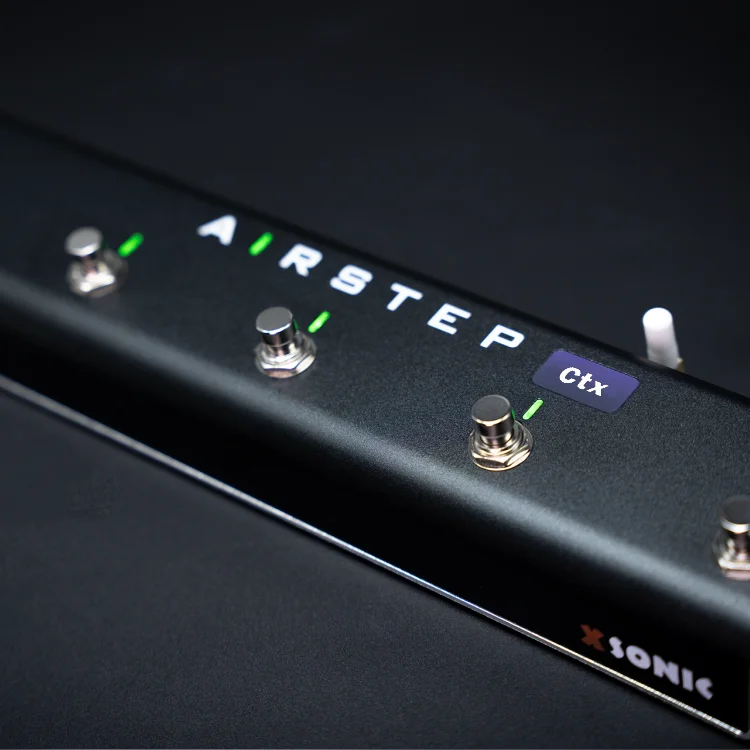 AIRSTEP Ctx Wireless Foot Controller for Nano Cortex, Preset/Effect Modes, Dual Expression Inputs, AIRSTEP Cortex App Con