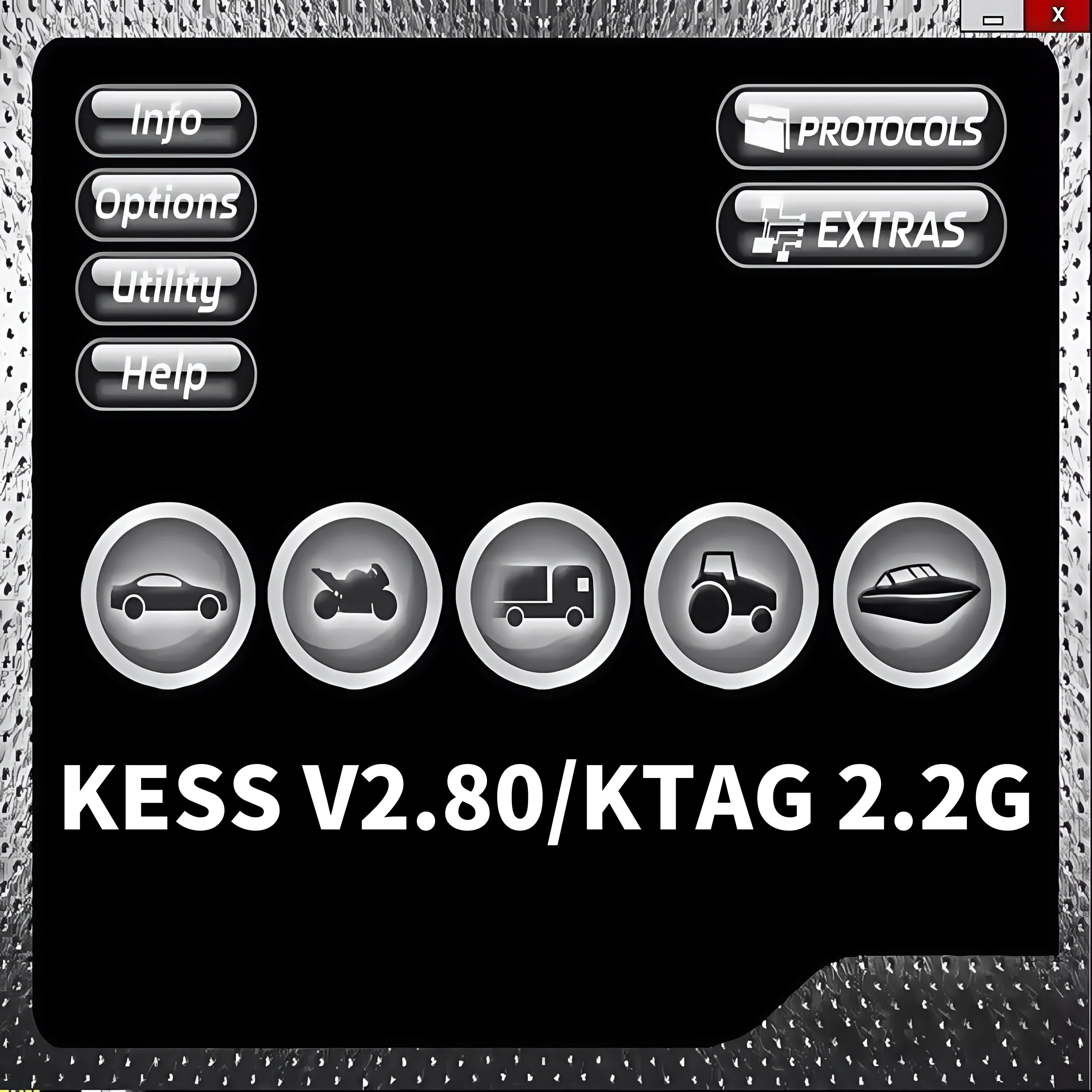 أحدث برنامج إصلاح 2024 KESS V2.80 لـ Kess V5.017 Ksuite 2.53 2.47 Ktag V2.25 الإصدار عبر الإنترنت أداة ضبط رقاقة ECU الرئيسية