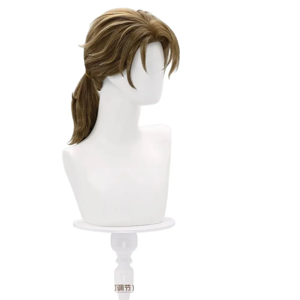 باروكة شعر قصيرة ذات خزانة نادرة باللون الأخضر والأسود لشخصية المرتزقة #1