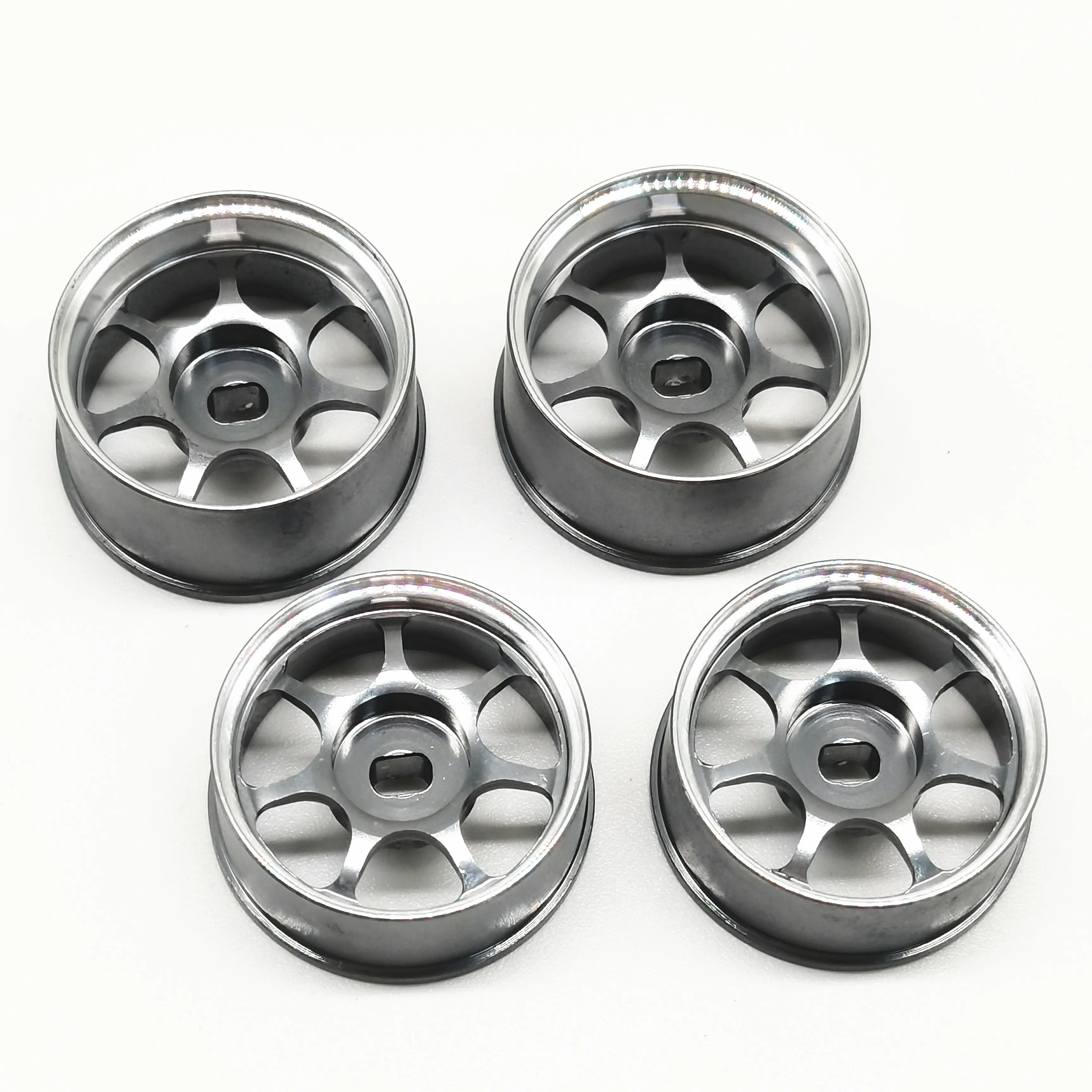 20mm Metal Electroplating Process Classic Wheel Hub for 1/28 RC Drift Car Mini-Z Mini-Q HGD1 Wltoys K969 Upgrade Parts