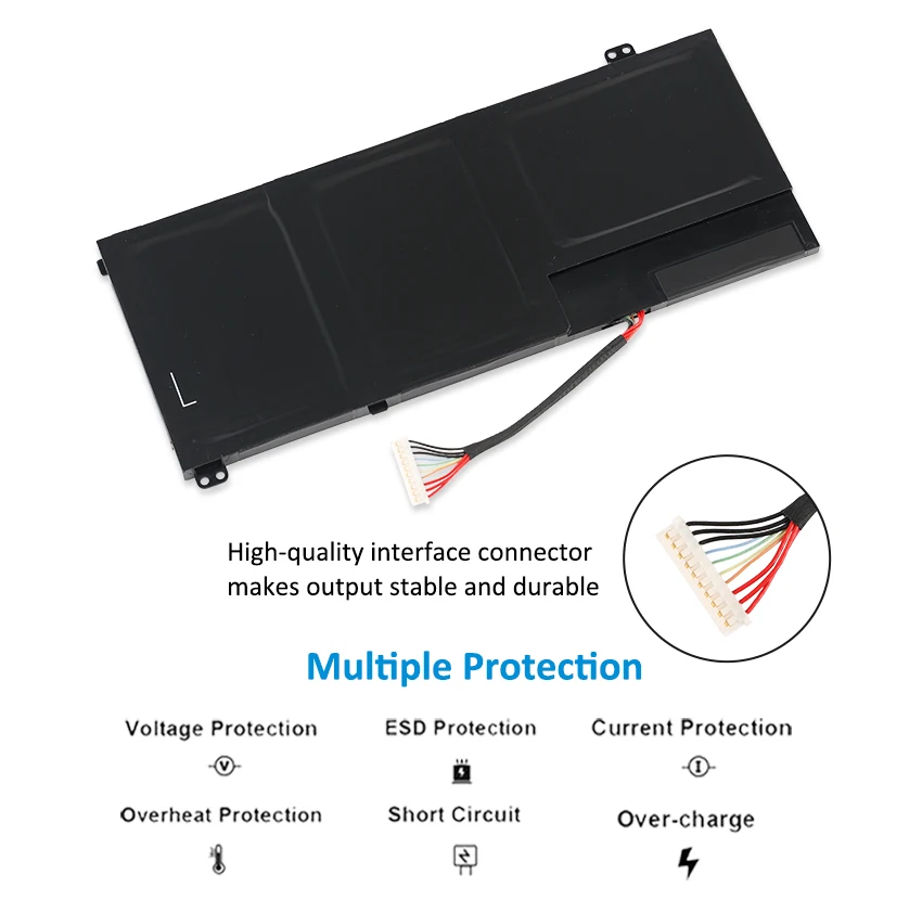 Imagem -04 - Bateria para Acer Spin Sp31452 Sp314 Travelmate X3410 Tmx314-5 Tmx3310-m Tmx3410-m Tmx314-51-m X3410-m Kingsener-ac17a8m