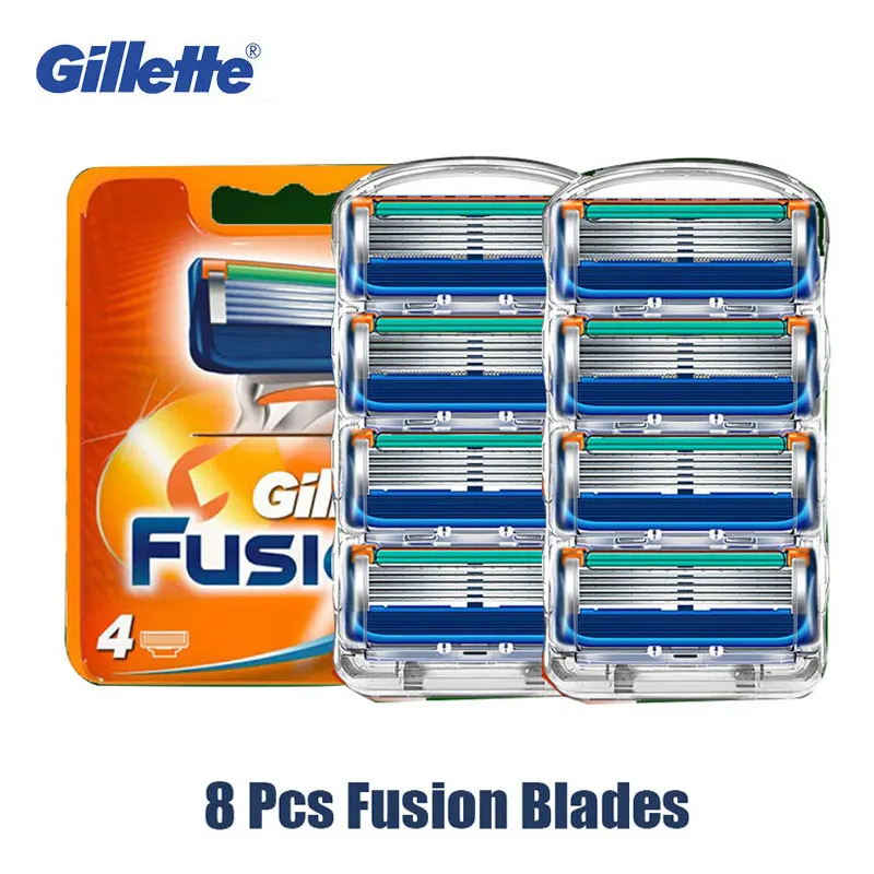 Gillette Fusion Rasierklingen 5 Schichten manuelle Rasier kopf Ersatz profession elle Bart Rasierklingen für Mann Gesicht Sicherheit Pflege