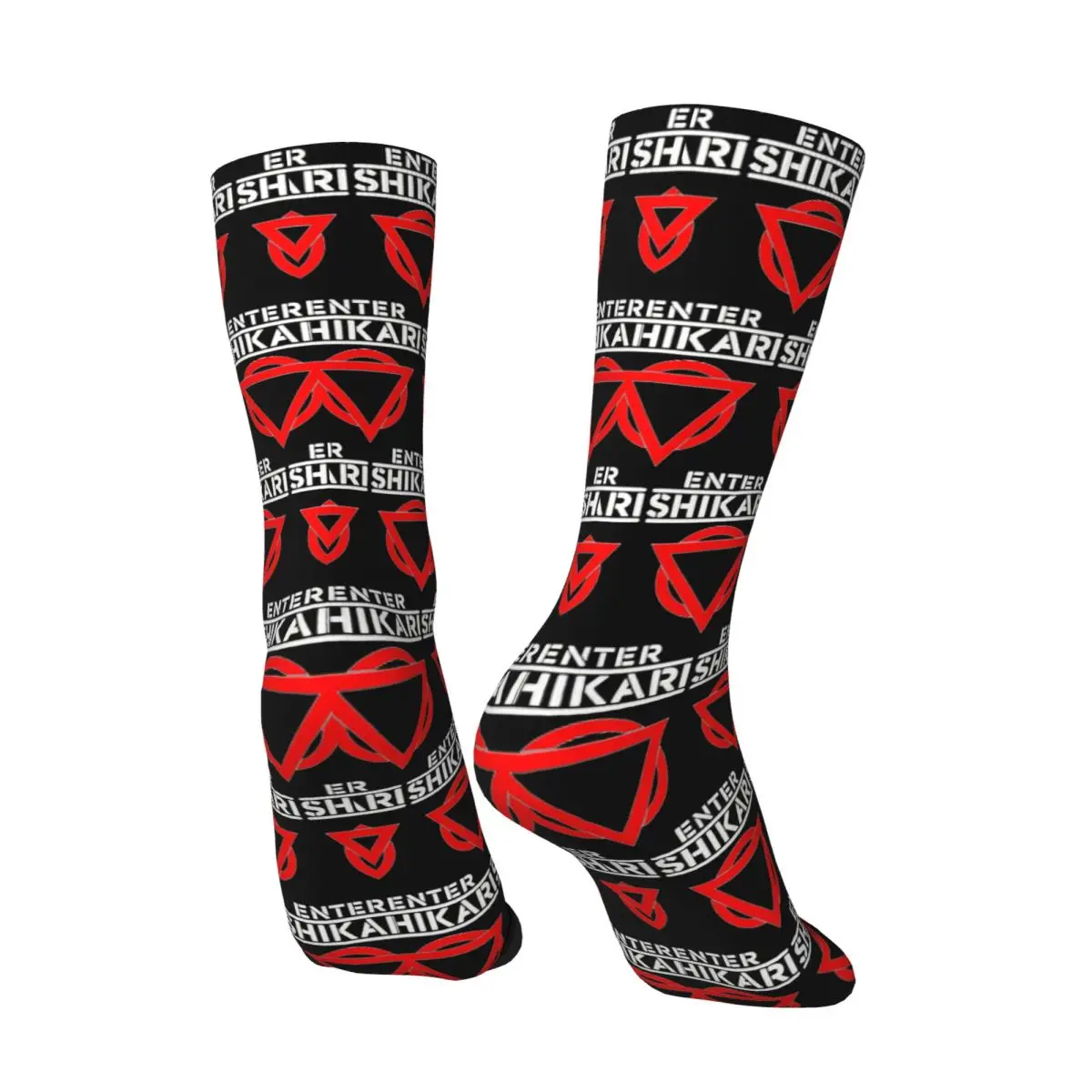 All Seasons Enter Shikari Rock Band Graphic Socks Harajuku Crew Socks Casual Stockings for Men Women Valentine's Day Gifts