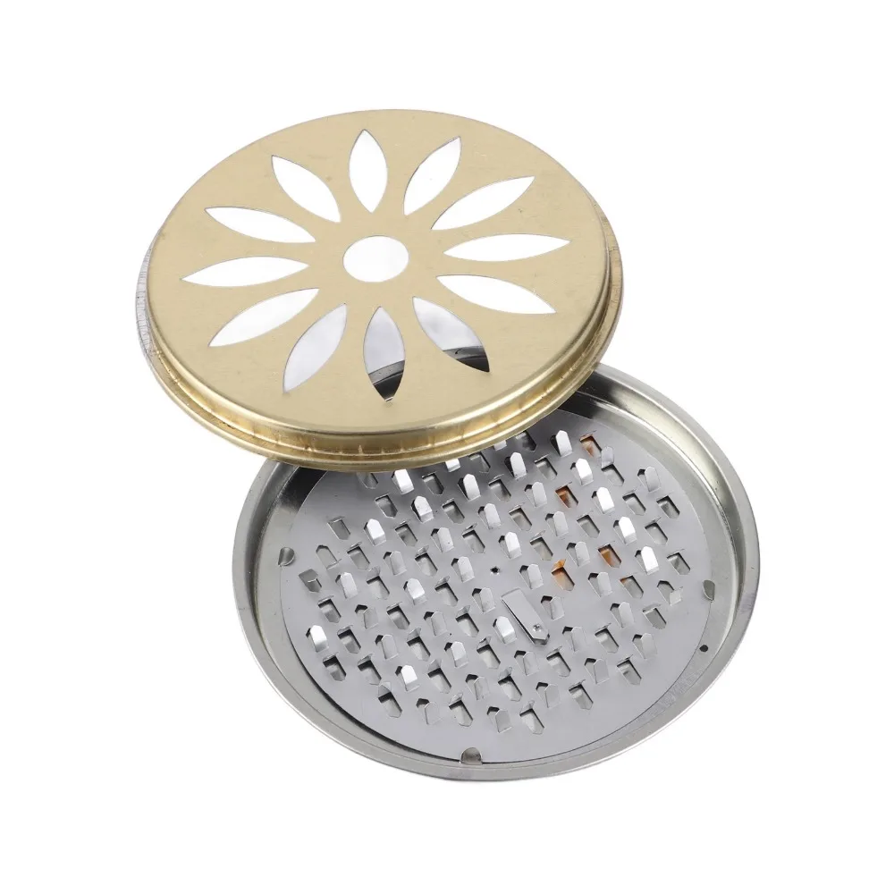 Copper Bronze color Incense Coil Holder Diameter 15cm Stainless steel Coil Holder Coil Burner Holder Home Use