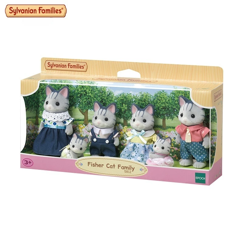 

Authentic Sylvanian Families Anime Character Simulation Playhouse Toy Room Decoration Toy Christmas Gift