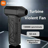 Xiaomi Mini Air Blower 130000RPM Handheld Electric Turbo Jet Fan Industrial Dust Fan Brushless Violent Blower Wind Speed 52m/s