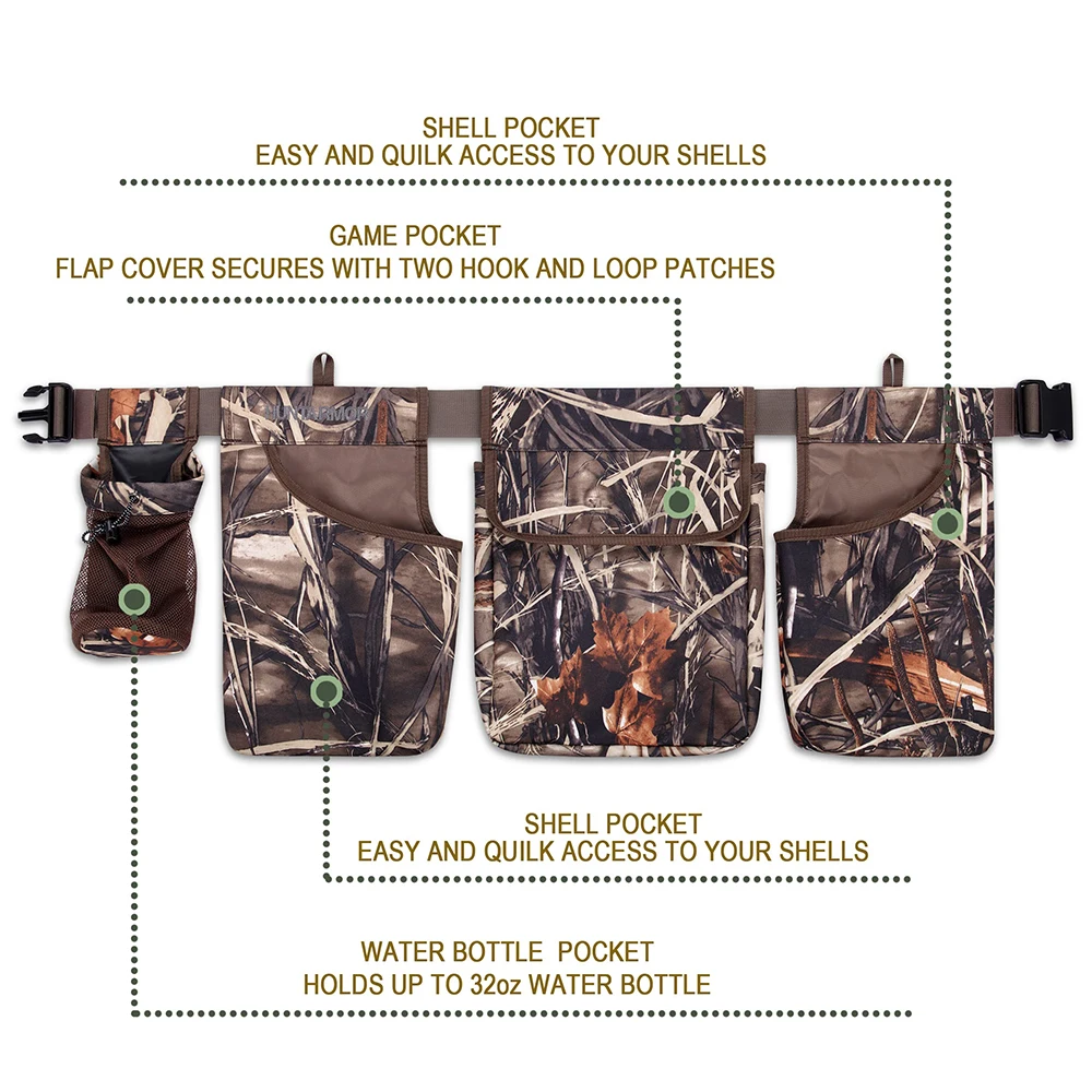 Hunting Pack Dove Waist Bag: Adjustable Dove Waist Belt for Hunting and Outdoors