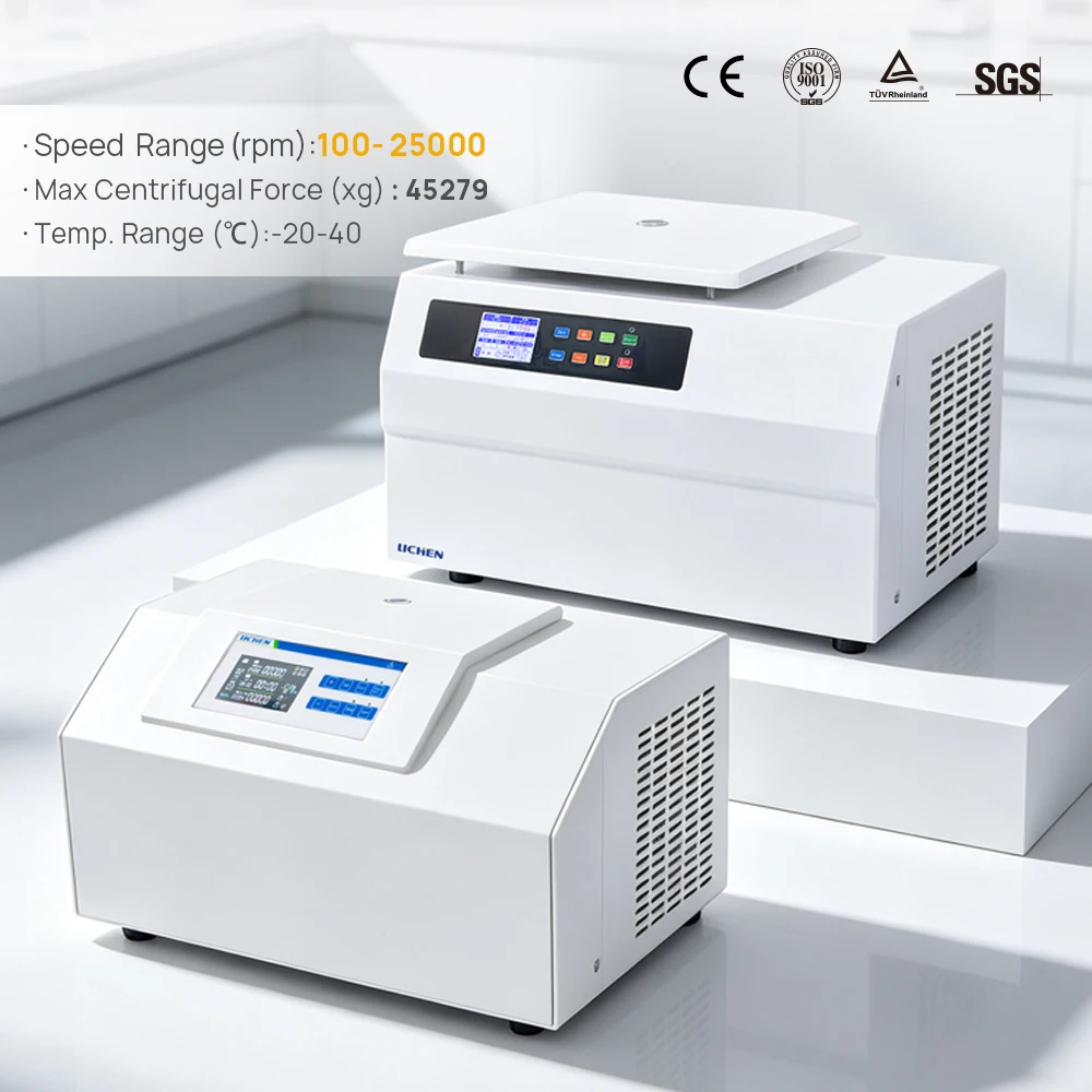 LX-HR Benchtop High-Speed Refrigerated Centrifuge With Pre-Cooling Control For Laboratory Sample Separation