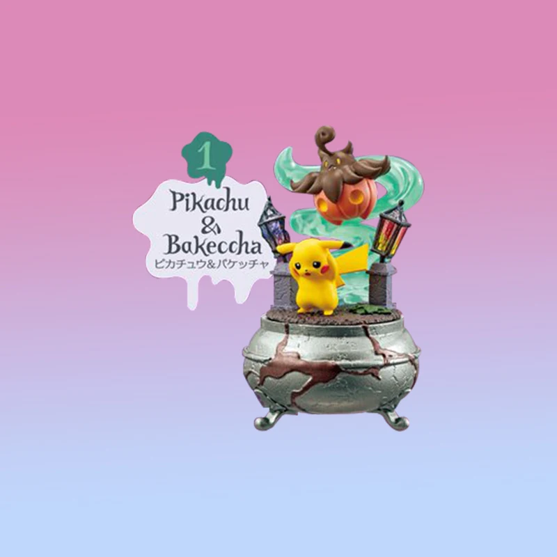 Figur Pokemon Re-Ment Original Little Night Vol.2 Koleksi Small Pranks On The Dark Night Anime Figures Blind Box (Ready Stock)