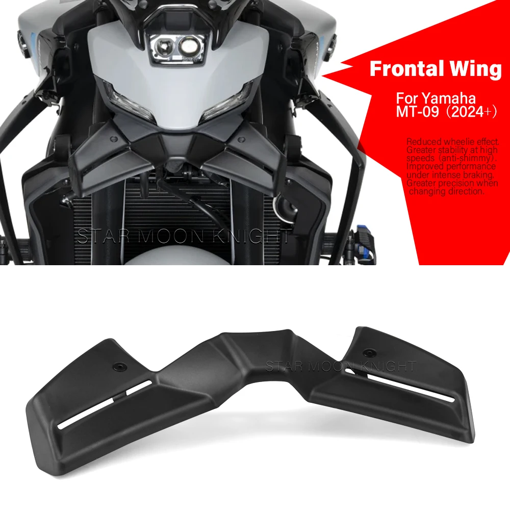 

For YAMAHA MT-09 MT09 MT 09 SP 2024 2025 Gen 4 Motorcycle Sport Downforce Naked Forntal Spoilers Aerodynamic Wing Deflector