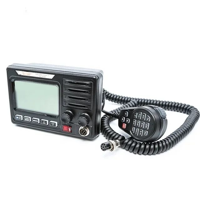 New Launch VHF Marine Radio Station Fisheries Dedicated Boat Ship 25W GPS DSC Marine Transceiver Walkie Talkie Long Range